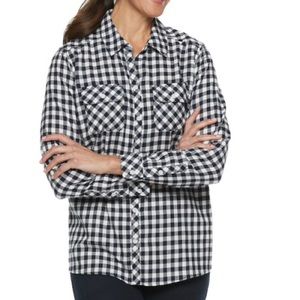Gingham Croft & Barrow® Classic Soft Shirt Women